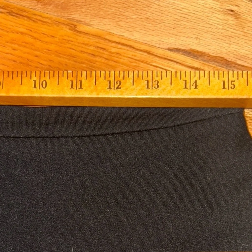 Garnet Hill‎ Womens A-Line Above Knee Black Skirt Size Medium